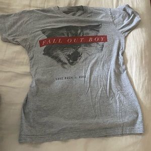 Fall Out Boy Save Rock and Roll Cat Tshirt FOB
